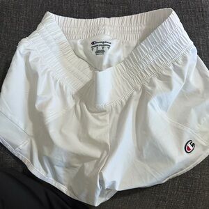 Champion Women's Athletic White Shorts